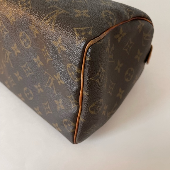 LOUIS VUITTON VINTAGE SPEEDY MONOGRAM 25 - Picture 10 of 12